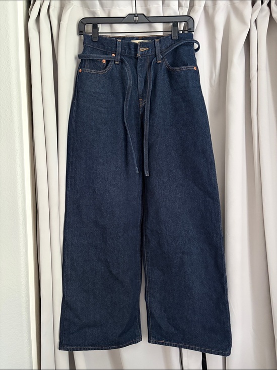 Levi's Denim - Levi's Premium Dark Blue Wide Leg Jeans